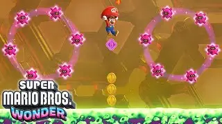 Super Mario Bros Wonder -Part 17- Final Items & HARD Special World! 100% Gameplay Walkthrough 4K