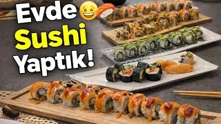 Evde Sushi Kaosu! 👀🍣 Şef Baldız, Çubuk Savaşı ve Bol Kahkaha 😂 @leylaozdemir5747 