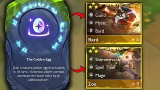 GOLDEN EGG IS A GUARANTEED FIRST PLACE | Teamfight tactics TFT