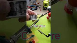 Silicone insulated wire doesn't leave teeth marks.