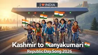 KASHMIR TO KANYAKUMARI 🇮🇳 | REPUBLIC DAY SONG 2026| I LOVE MY INDIA | UNITY IN DIVERSITY 