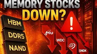 Memory Stocks Crash? MU, WDC, STX & SNDK Explained