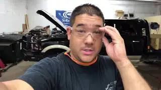 Audio Control ACM-1.300 Subwoofer amp hidden in dash of Ram 3500