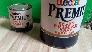 how to use welcoat premium| epoxy primer with catalyst? panu timplahin Ang epoxy primer? |