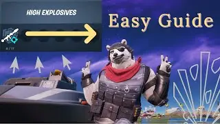 The Best And Easiest Guide to finishing the High Explosive Punchcard