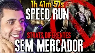 SPEED RUN s&oacute; que SEM MERCADOR - React RESIDENT EVIL 4