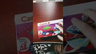 camel 24 shades oil pastels review or unboxing #viralvideo #art #colors #unboxing