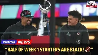 Historic NFL Milestone: 16 Black Quarterbacks to Start Week 1 in 2025! । USA NEWS TODAY