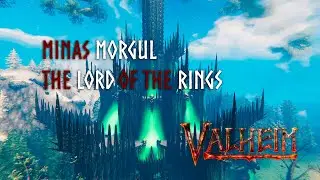 Valheim castle - Minas morgul. The Lord of the Rings