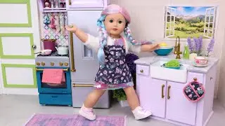 Приключение на игрушечной кухне! ИГРАЙТЕ В КУКЛЫ