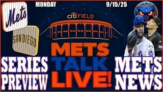 Mets Talk Live | Превью серии &laquo;Метс&raquo; &mdash; &laquo;Падрес&raquo; | Нью-Йорк Метс | Новости Метс | Шоу Метс | Шон М...