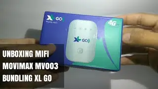 Unboxing MIFI Movimax MV003 Bundling XL Go