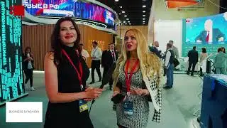 Модное интервью с Анной Калашниковой на ПМЭФ 2023! BUSINESS & FASHION c Ксенией Голд!