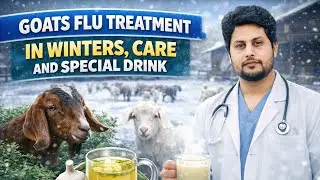 Goat Flu Treatment in Winters | Winter care of goats | Qurbani goats care