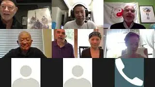 Online disciple ceremony for brother Jeff Radcliff - Hunyuan Taichi Family Panel