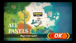 DK Pass all panels (Mario Kart World)