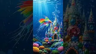 Prismatic Spirits of the Ocean/Fantasy fish. #trending #fantasyfish