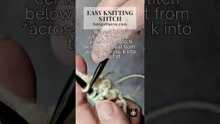 #bddpatterns #knitstitch #knittingtutorial #knittingstitchpattern #knittingstitches