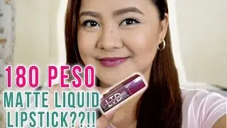 EB Advance LTD Liquid Lipsticks Review + Swatch | AS TOLD BY JULZ