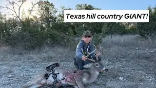 Hunting the biggest buck of my life on the YO Ranch in Fredericksburg, Texas!