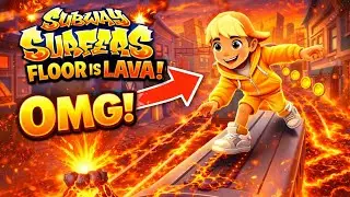 Subway Surfers FLOOR IS LAVA 🔥 Ultra HD Gameplay