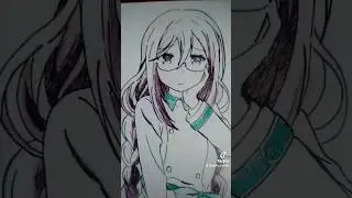 Let's Draw! 🎨'Chara : Kumegawa Botan ( Draw by: @bunsa_jondan )Anime : Anne Happy .. #anime #drawing