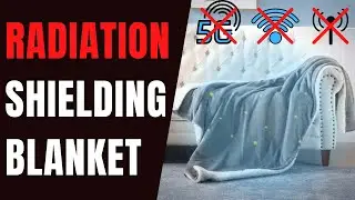 Radiation Shielding FARADAY Throw Blanket. REDUCE YOUR EXPOSURE TO 5G, EMFs, EMPs, SIGNALS, & More!!