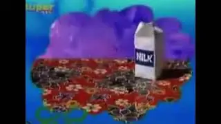 SpongeBob milk falling over
