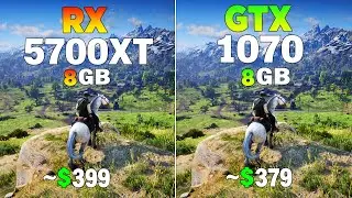 RX 5700 XT vs GTX 1070 - Test in 8 Games