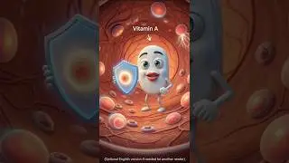 How Vitamins A, B & C Work Inside Your Body 😱 | Real Animation Explained #yosho #VitaminA#VitaminB