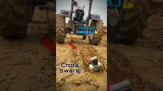 SWARAJ 744 took out its small SWARAJ-855 #tractor #shorts ​⁠