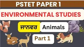 #PSTETPAPER1 #EnvironmentalStudies #Animals