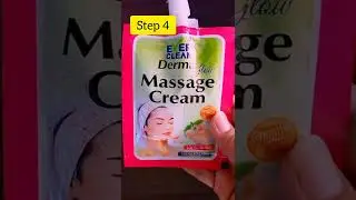 Derma facial kit step by step#derma facial review