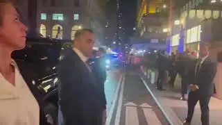 L'arrivo di Giorgia Meloni a New York per l'Assemblea Onu #ansa #news