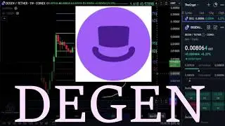 DEGEN to the Moon!?? Bull market top & Technical Analysis! #crypto #priceprediction #degen