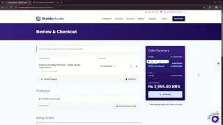 How to order Web Hosting in Nepal from StableCluster ?
