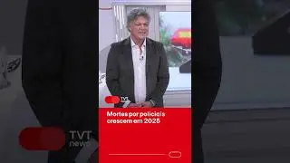 Mortes por policiais crescem em 2025