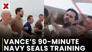 JD Vance Completes Gruelling 90-Minute Navy SEALs Workout | NewsX World