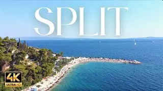 SPLIT CROATIA 4K | Incredible Drone Footages 2022 | Beaches and Old Town