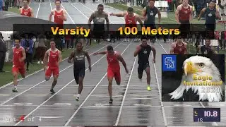 2020 TF - Eagle Invite - 100 (Varsity Boys, 4 Heats)