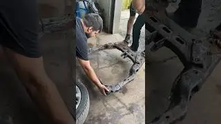 Mazda 6 Subframe Replacement 😎 #mechanic #car #mechanical #carcare #autorepair #cool #subframe