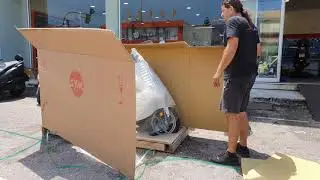 SYM DRG 160 DRAGON Unboxing By Andy