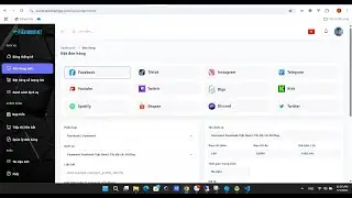 Code dịch vụ mạng x&atilde; hội, smm socical media