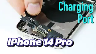how to replace iphone 14 pro charging port