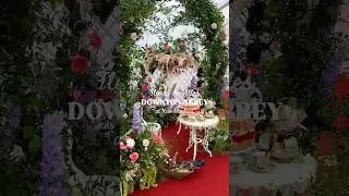 Downton Abbey flower show has opened in London #fleursdevilles #my_ldn