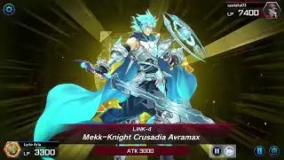 Yugioh Master duel | True Draco Evil Twin vs mekknight sky striker