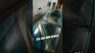 New design on the old car 🔥 #design #car #tuning #paint #franekmysza