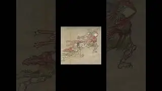 Japanese folk monster (kawanabe kyosui) Part.4 - 妖怪 河鍋暁斎 暁斎百鬼画談 #shorts