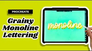 Grainy Monoline Drop Shadow Tutorial
