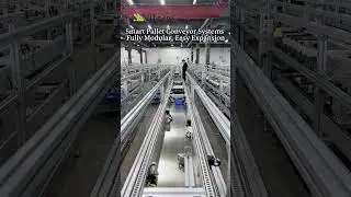 High-Efficiency Conveyor Solutions for Industrial Automation #conveyor #machine #factory #automobile